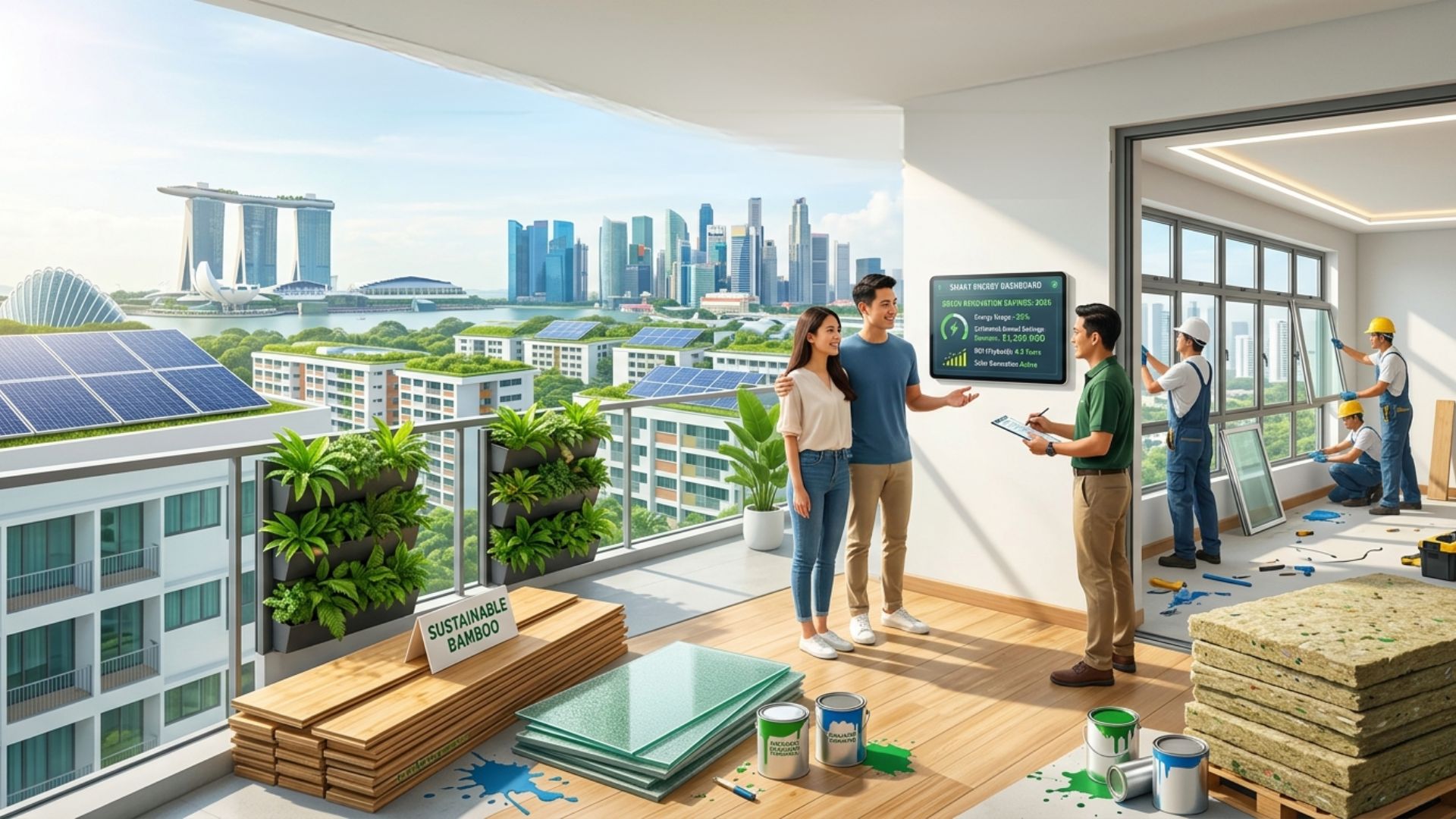 Green Renovation in Singapore 2026: Eco-Friendly Materials and Energy-Saving Upgrades That Pay for Themselves