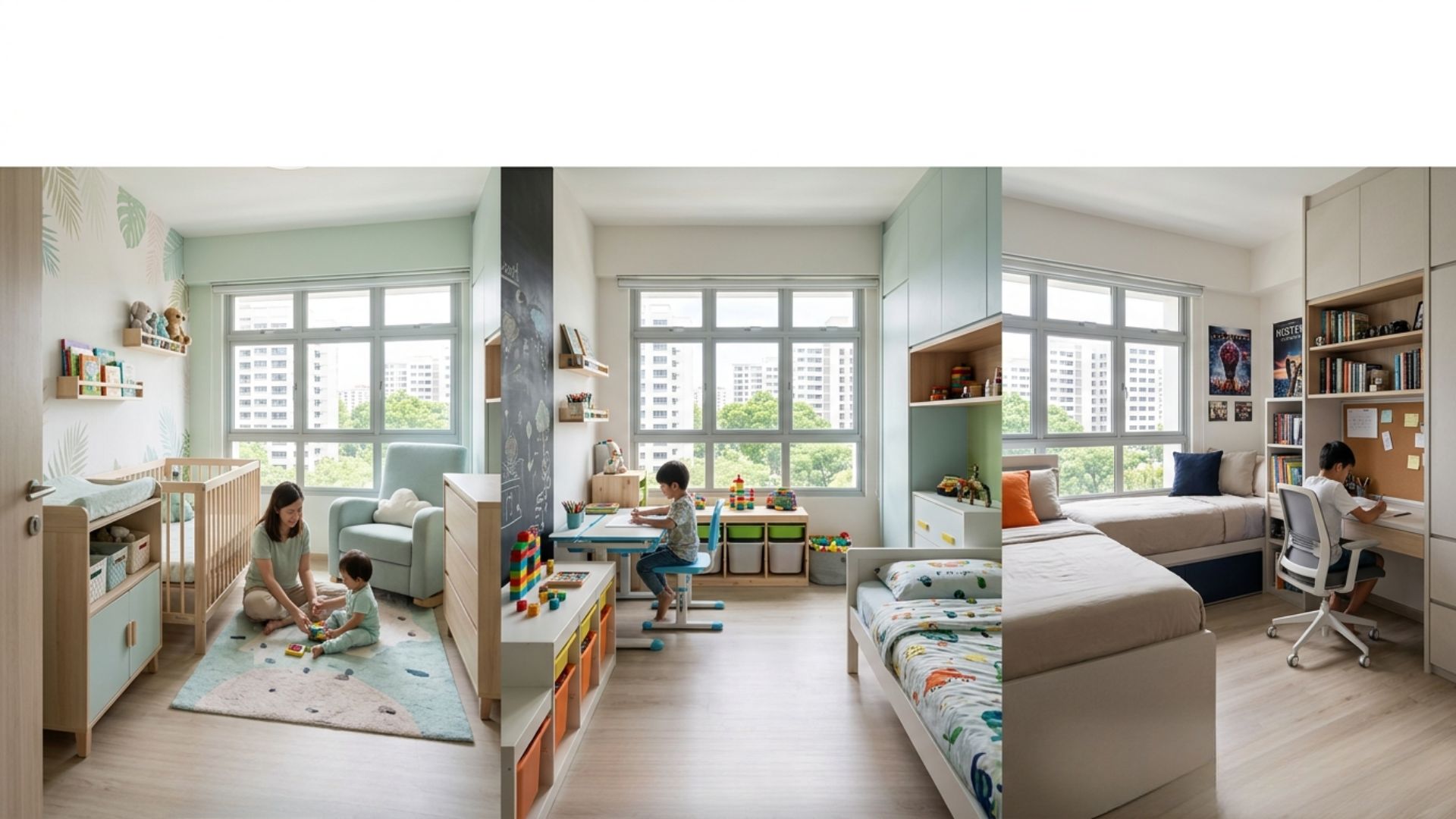 Designing Kids’ Rooms in Singapore: Age-Appropriate Ideas That Grow with Your Child