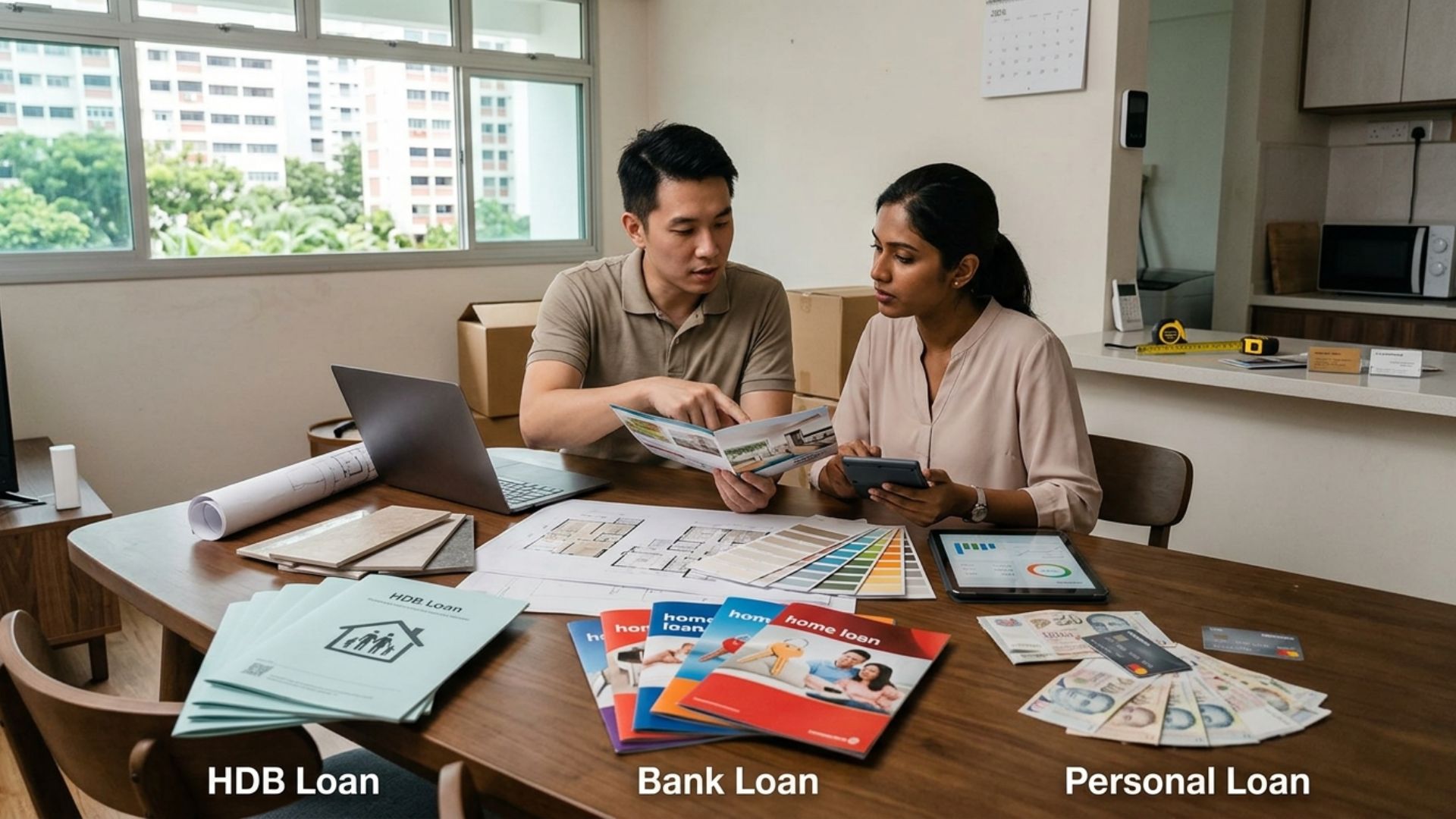 Renovation Loans in Singapore 2026: HDB Loan vs Bank Loan vs Personal Loan