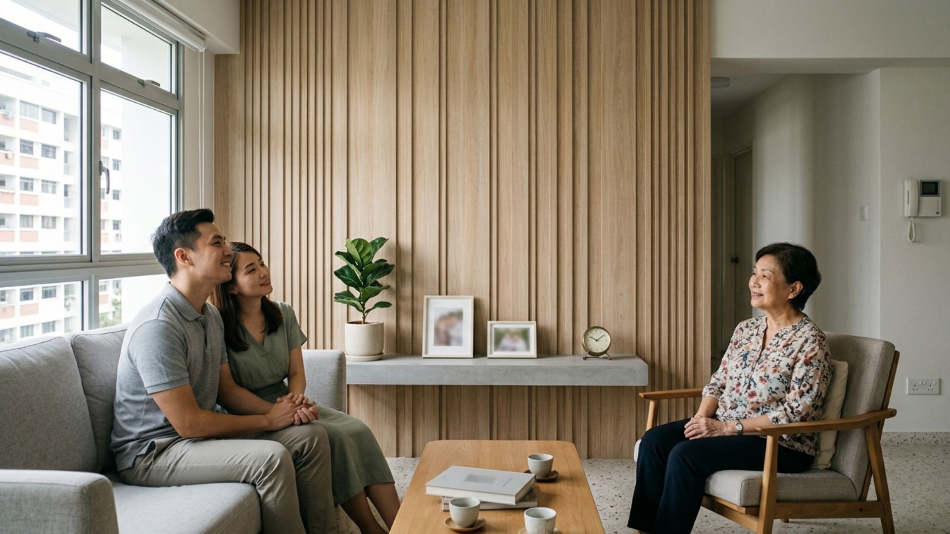 The quiet power of the HDB feature wall
